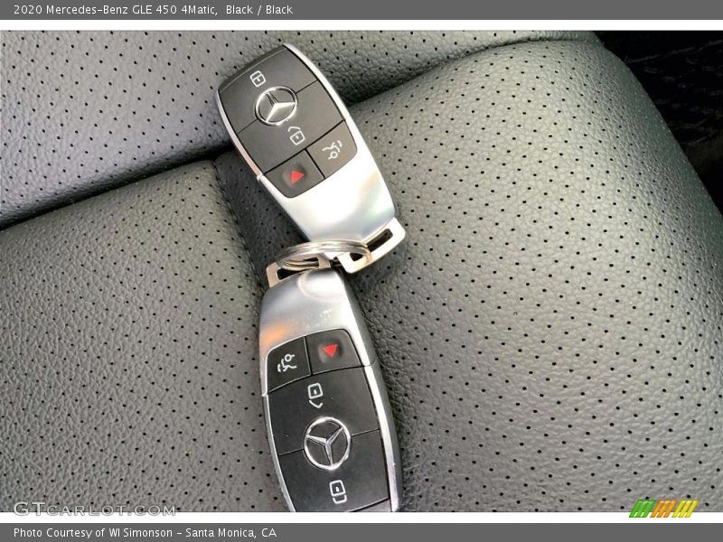 Keys of 2020 GLE 450 4Matic