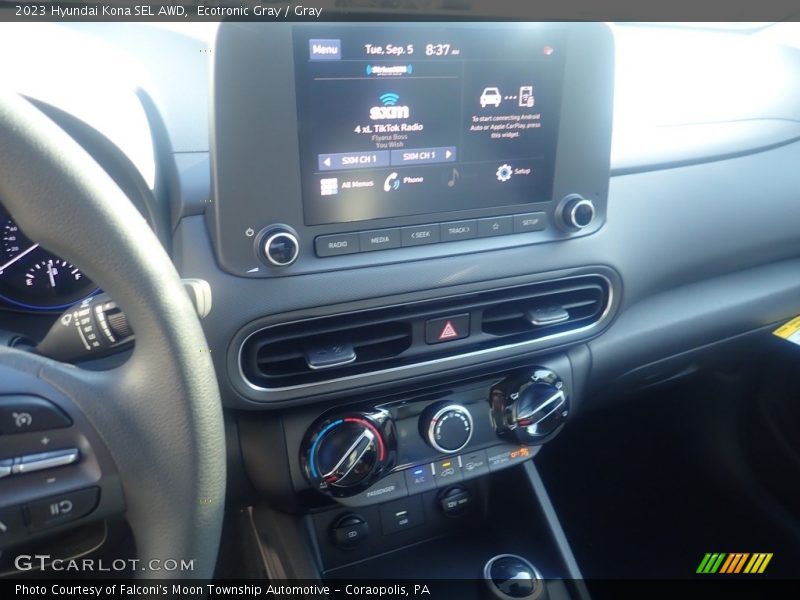 Ecotronic Gray / Gray 2023 Hyundai Kona SEL AWD
