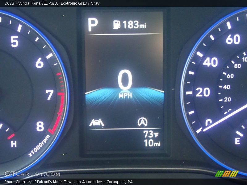 Ecotronic Gray / Gray 2023 Hyundai Kona SEL AWD