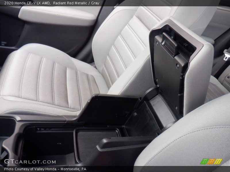 Radiant Red Metallic / Gray 2020 Honda CR-V LX AWD