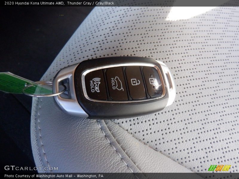 Keys of 2020 Kona Ultimate AWD