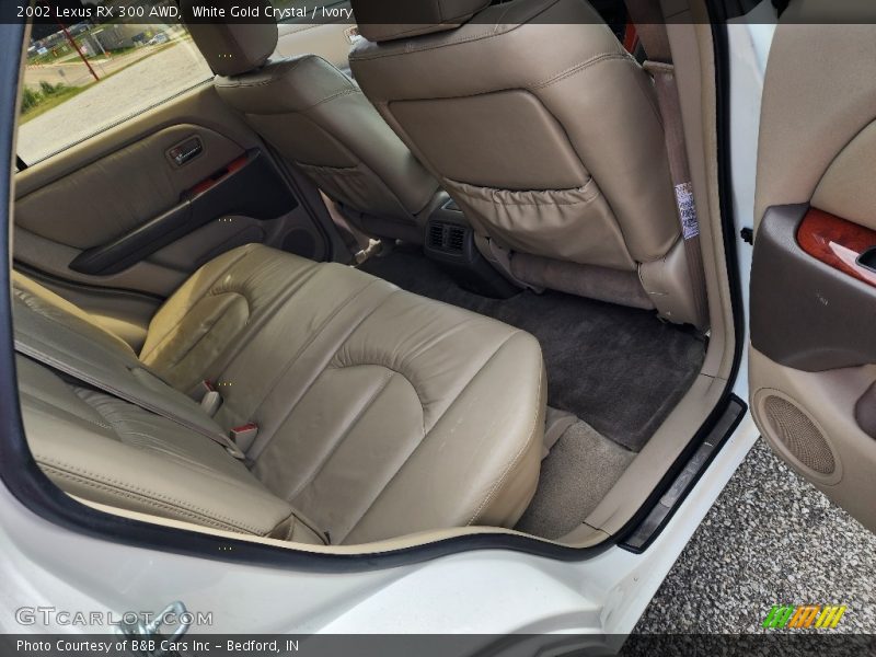 White Gold Crystal / Ivory 2002 Lexus RX 300 AWD
