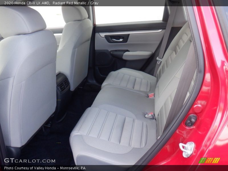 Radiant Red Metallic / Gray 2020 Honda CR-V LX AWD