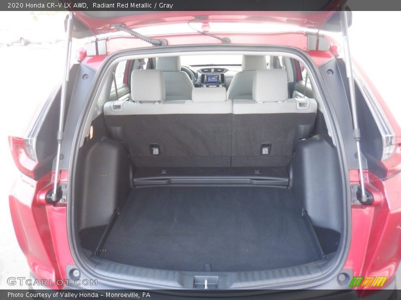 Radiant Red Metallic / Gray 2020 Honda CR-V LX AWD
