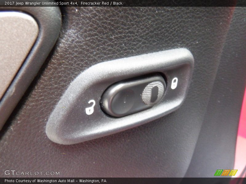 Firecracker Red / Black 2017 Jeep Wrangler Unlimited Sport 4x4