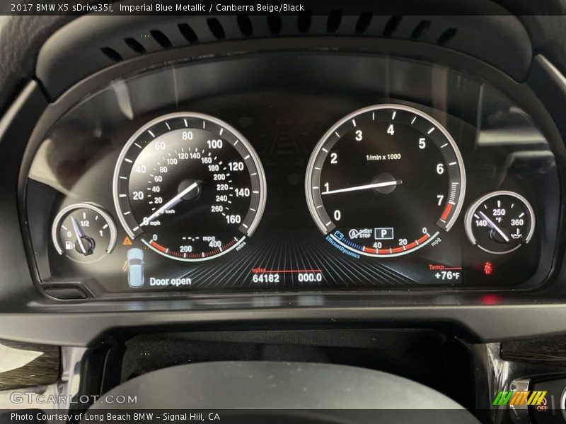  2017 X5 sDrive35i sDrive35i Gauges