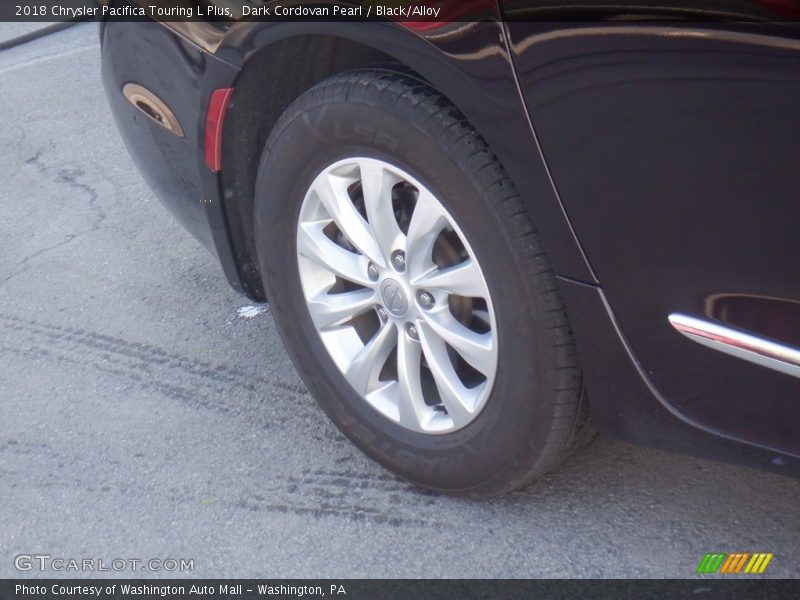 Dark Cordovan Pearl / Black/Alloy 2018 Chrysler Pacifica Touring L Plus