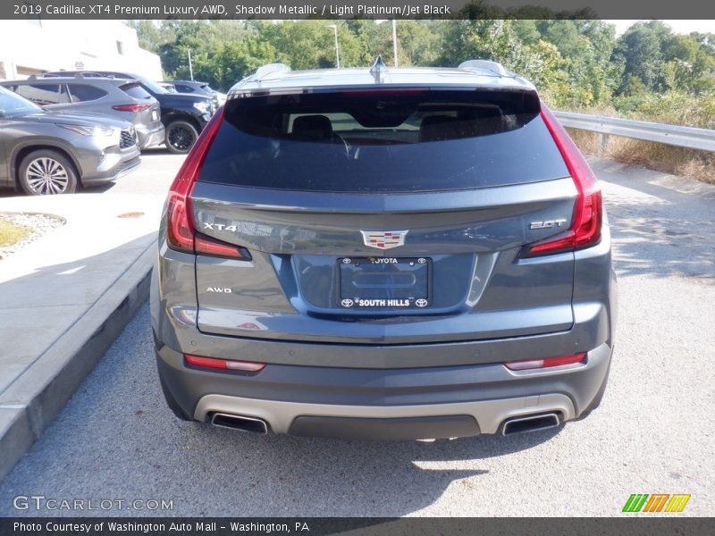 Shadow Metallic / Light Platinum/Jet Black 2019 Cadillac XT4 Premium Luxury AWD