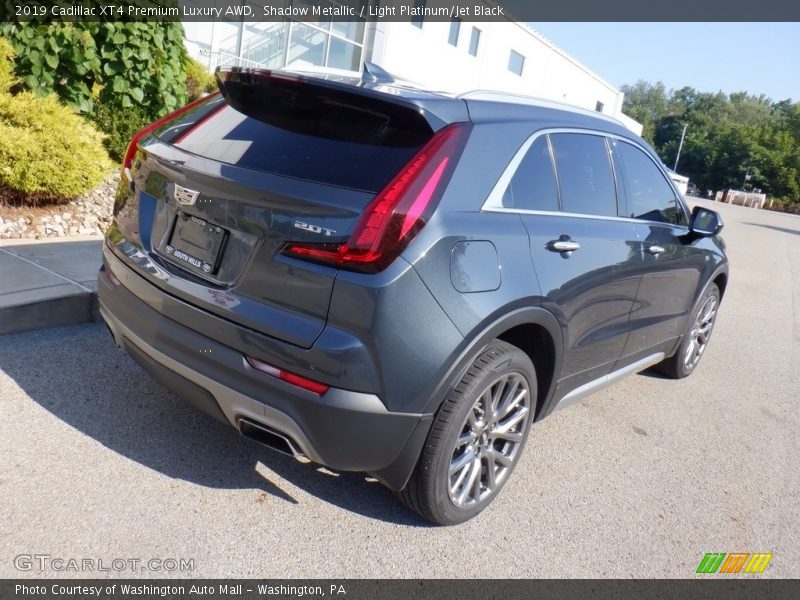 Shadow Metallic / Light Platinum/Jet Black 2019 Cadillac XT4 Premium Luxury AWD