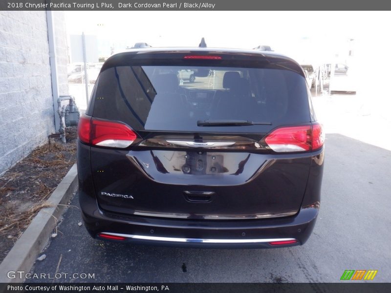 Dark Cordovan Pearl / Black/Alloy 2018 Chrysler Pacifica Touring L Plus