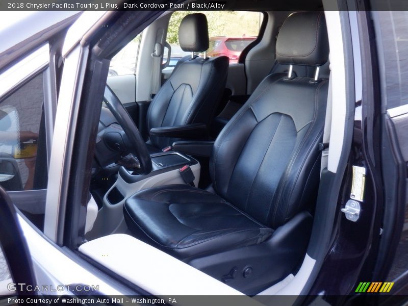 Dark Cordovan Pearl / Black/Alloy 2018 Chrysler Pacifica Touring L Plus