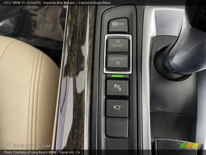 Controls of 2017 X5 sDrive35i
