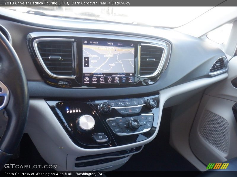 Dark Cordovan Pearl / Black/Alloy 2018 Chrysler Pacifica Touring L Plus