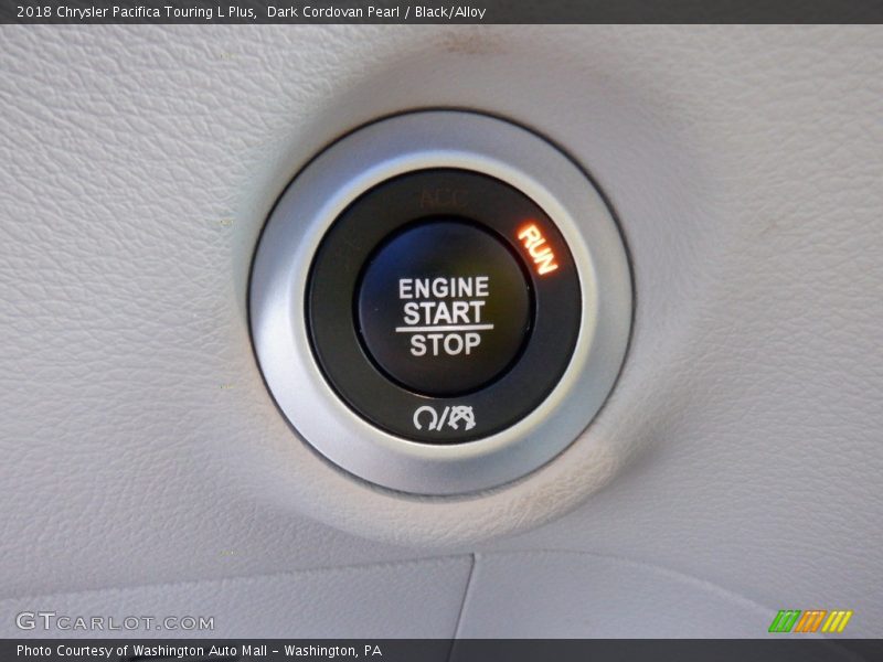 Dark Cordovan Pearl / Black/Alloy 2018 Chrysler Pacifica Touring L Plus