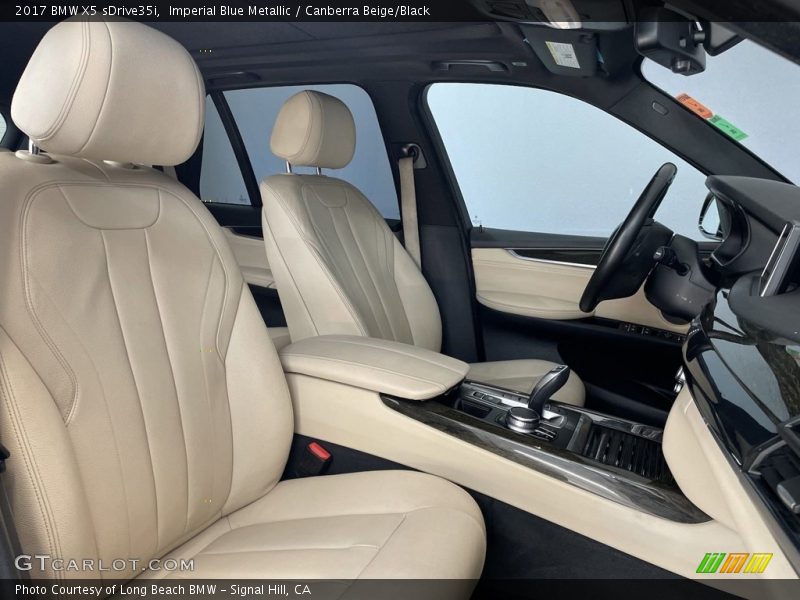 Front Seat of 2017 X5 sDrive35i