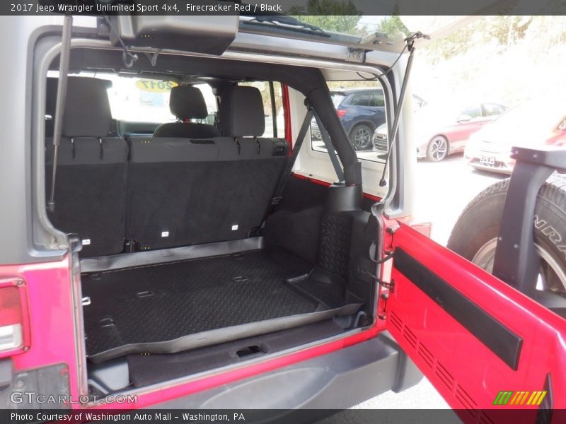 Firecracker Red / Black 2017 Jeep Wrangler Unlimited Sport 4x4