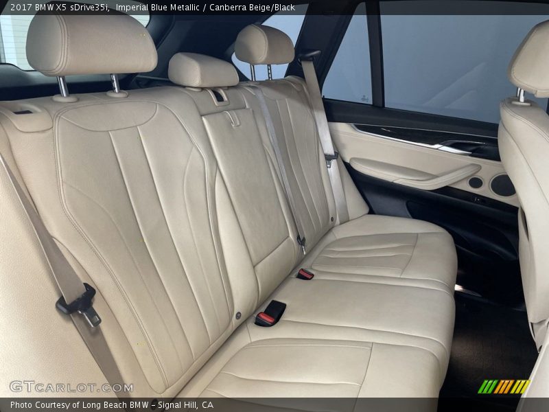 Rear Seat of 2017 X5 sDrive35i
