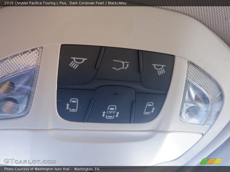 Dark Cordovan Pearl / Black/Alloy 2018 Chrysler Pacifica Touring L Plus