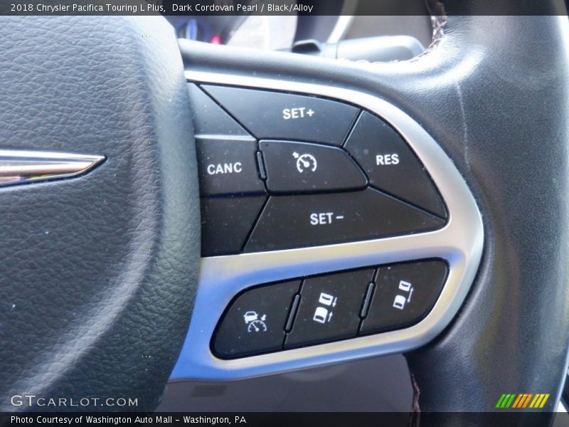 Dark Cordovan Pearl / Black/Alloy 2018 Chrysler Pacifica Touring L Plus