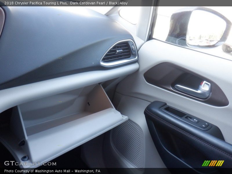 Dark Cordovan Pearl / Black/Alloy 2018 Chrysler Pacifica Touring L Plus