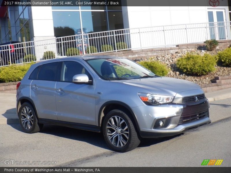 Cool Silver Metallic / Black 2017 Mitsubishi Outlander Sport SE AWC