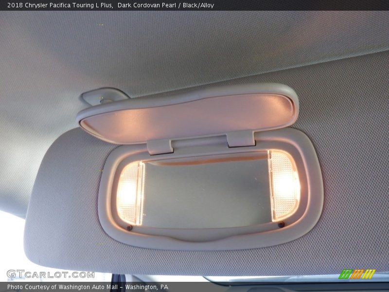 Dark Cordovan Pearl / Black/Alloy 2018 Chrysler Pacifica Touring L Plus