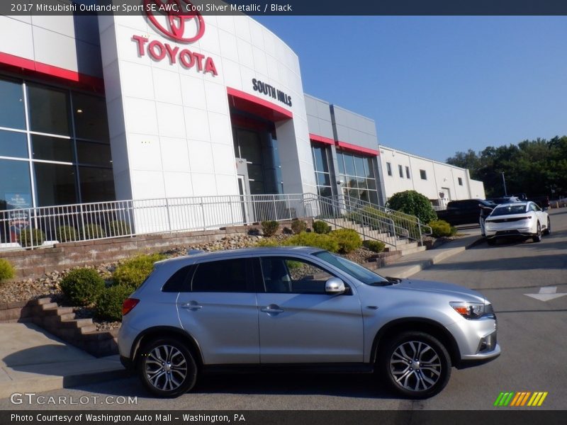 Cool Silver Metallic / Black 2017 Mitsubishi Outlander Sport SE AWC