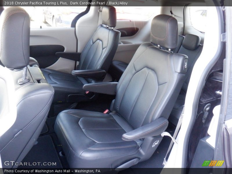 Dark Cordovan Pearl / Black/Alloy 2018 Chrysler Pacifica Touring L Plus