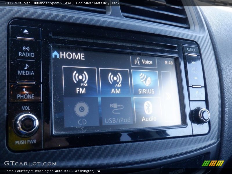 Cool Silver Metallic / Black 2017 Mitsubishi Outlander Sport SE AWC