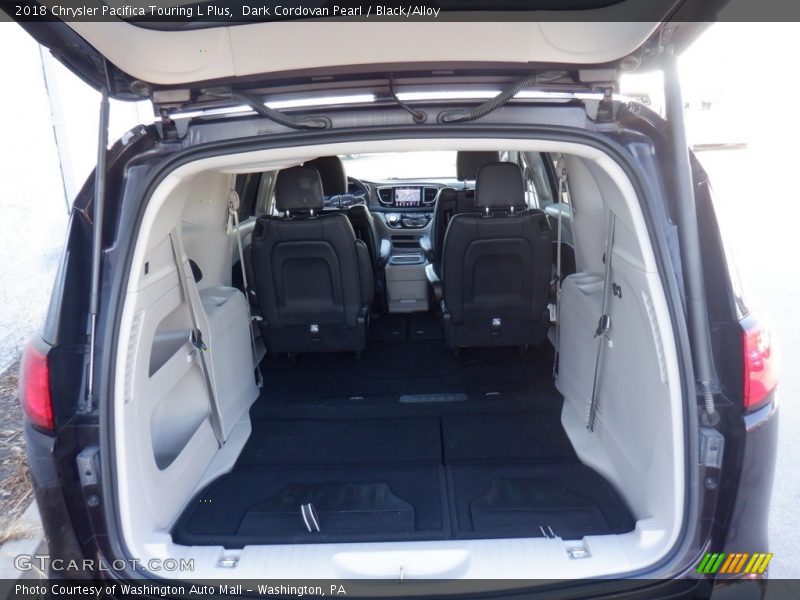 Dark Cordovan Pearl / Black/Alloy 2018 Chrysler Pacifica Touring L Plus