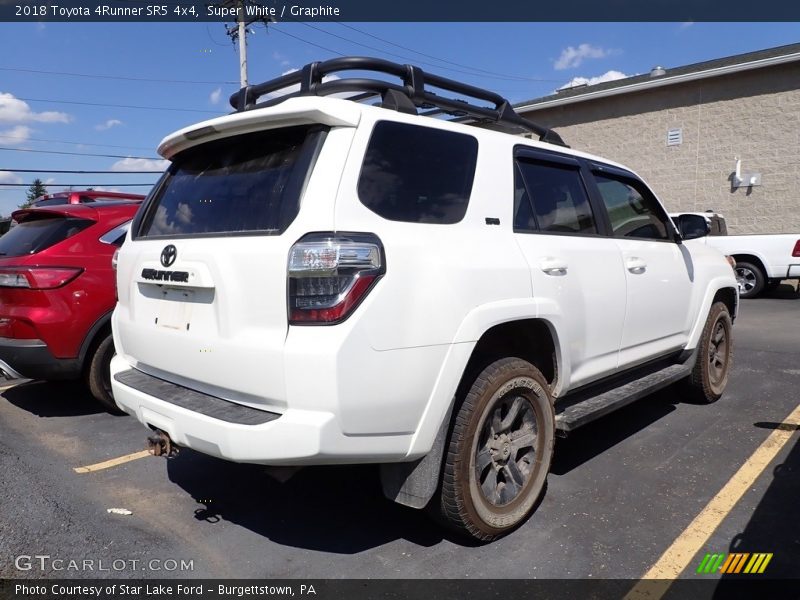 Super White / Graphite 2018 Toyota 4Runner SR5 4x4
