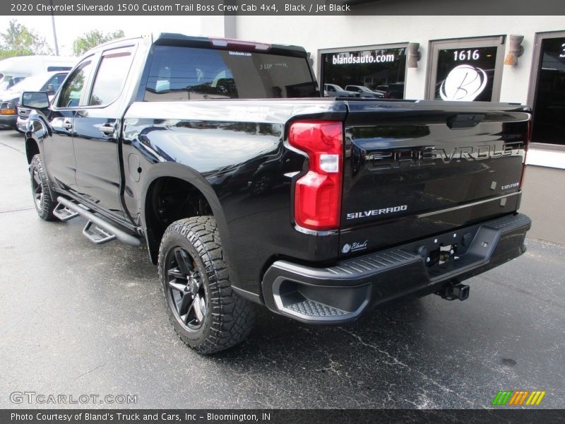 Black / Jet Black 2020 Chevrolet Silverado 1500 Custom Trail Boss Crew Cab 4x4