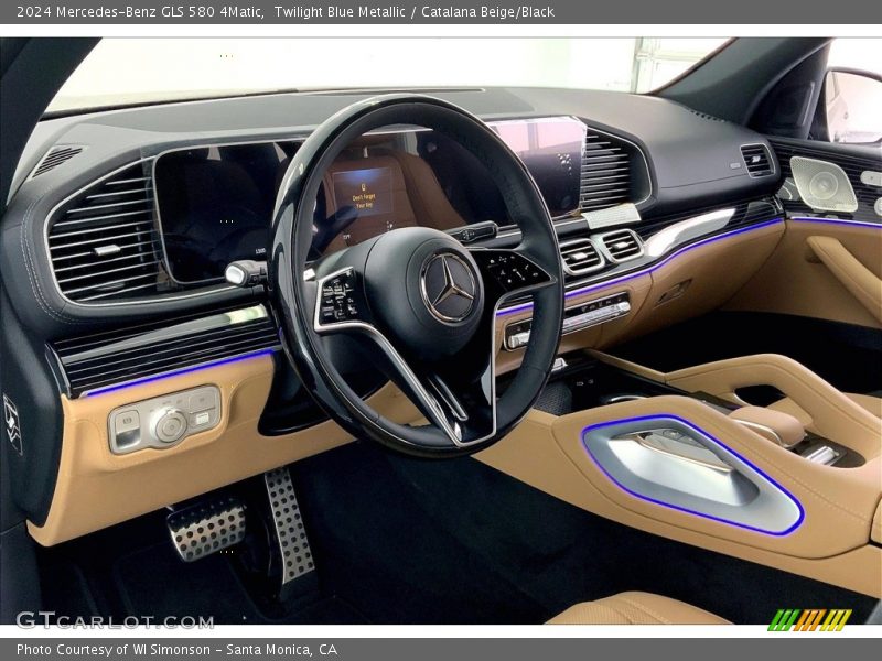 Dashboard of 2024 GLS 580 4Matic