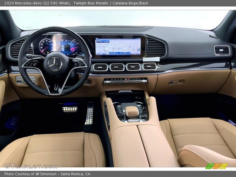  2024 GLS 580 4Matic Catalana Beige/Black Interior