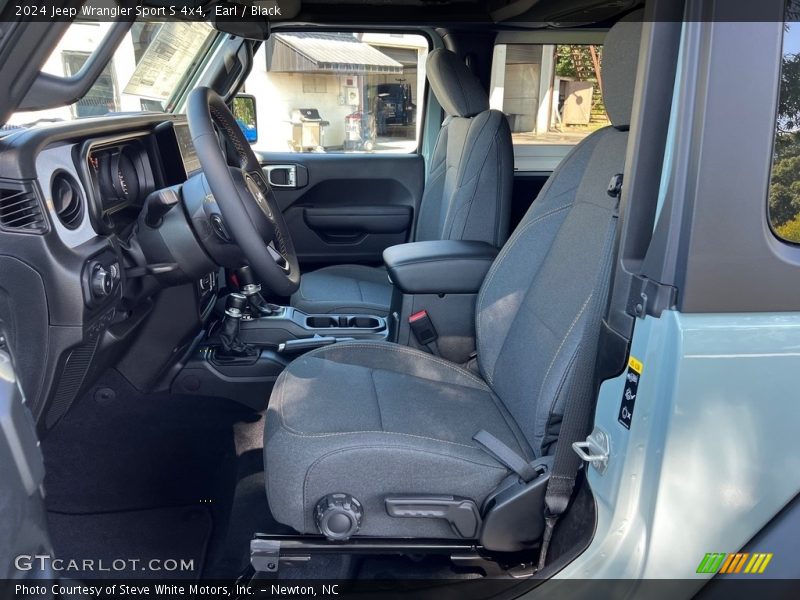 Front Seat of 2024 Wrangler Sport S 4x4