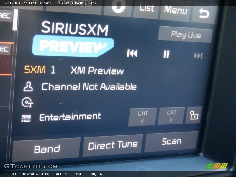 Snow White Pearl / Black 2017 Kia Sportage EX AWD