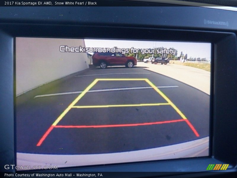 Snow White Pearl / Black 2017 Kia Sportage EX AWD