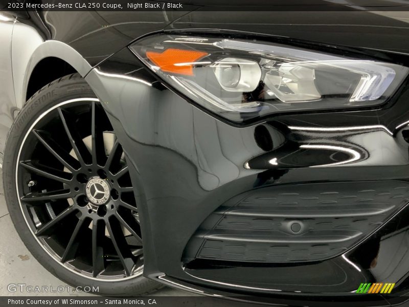 Night Black / Black 2023 Mercedes-Benz CLA 250 Coupe