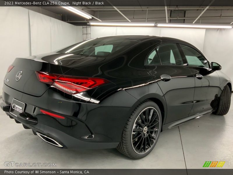 Night Black / Black 2023 Mercedes-Benz CLA 250 Coupe