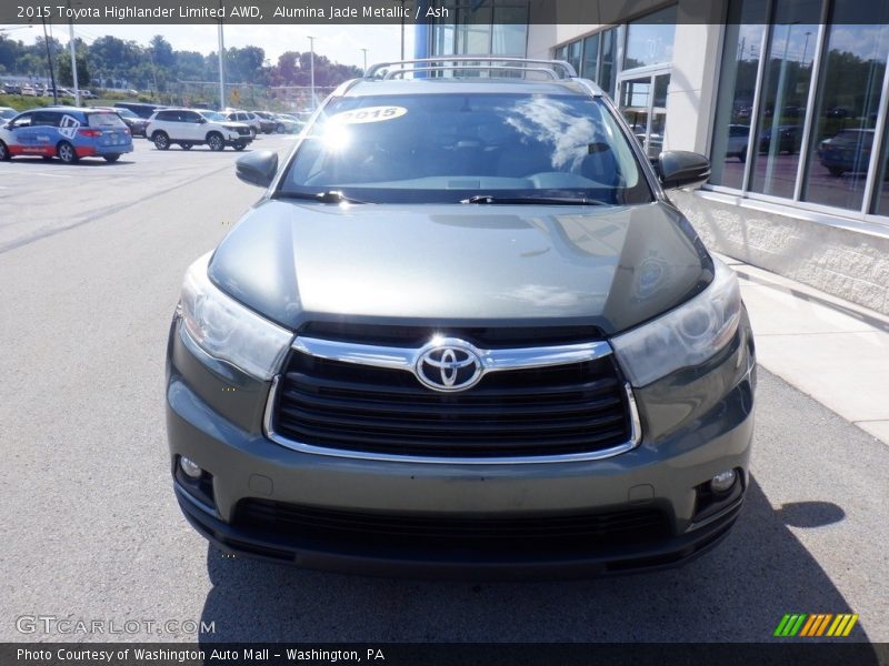 Alumina Jade Metallic / Ash 2015 Toyota Highlander Limited AWD