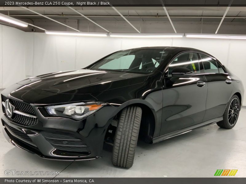Night Black / Black 2023 Mercedes-Benz CLA 250 Coupe