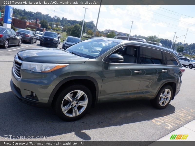 Alumina Jade Metallic / Ash 2015 Toyota Highlander Limited AWD
