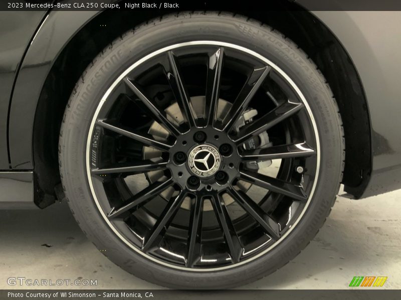 Night Black / Black 2023 Mercedes-Benz CLA 250 Coupe