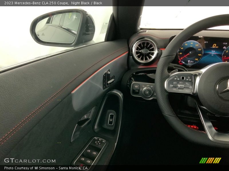 Night Black / Black 2023 Mercedes-Benz CLA 250 Coupe
