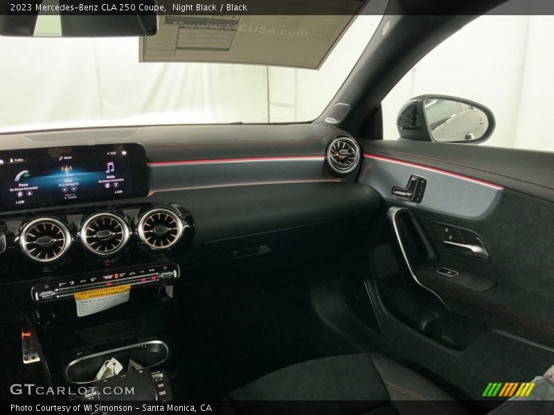 Night Black / Black 2023 Mercedes-Benz CLA 250 Coupe