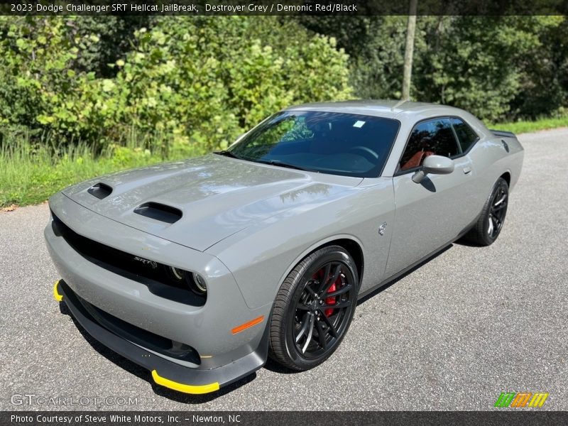Destroyer Grey / Demonic Red/Black 2023 Dodge Challenger SRT Hellcat JailBreak