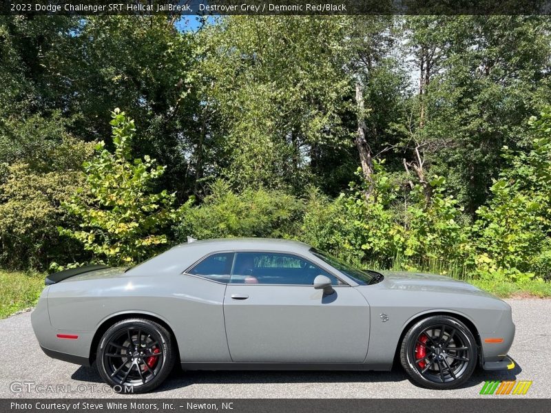 Destroyer Grey / Demonic Red/Black 2023 Dodge Challenger SRT Hellcat JailBreak