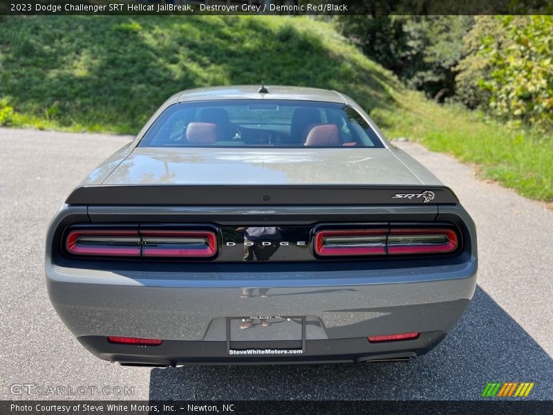 Destroyer Grey / Demonic Red/Black 2023 Dodge Challenger SRT Hellcat JailBreak