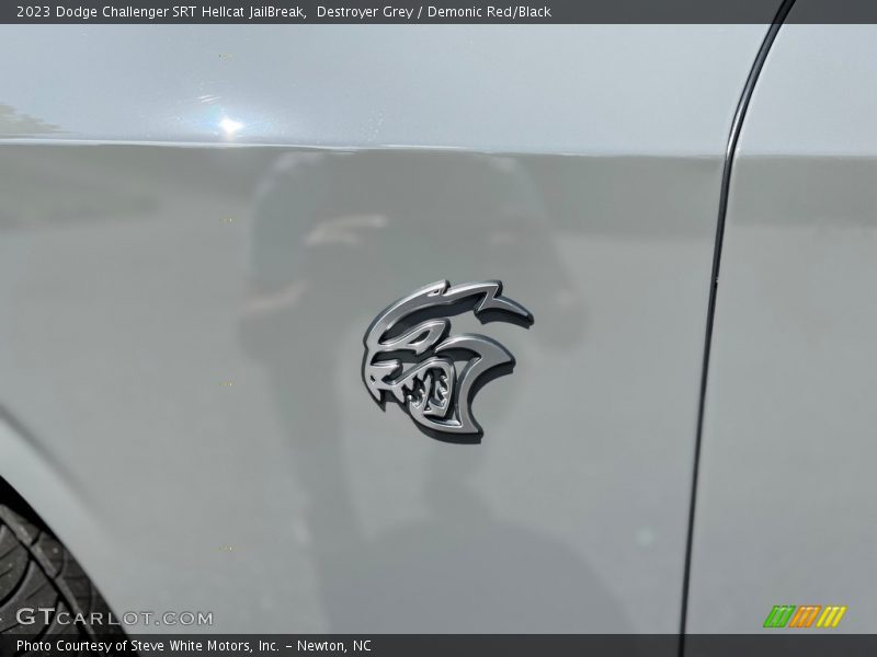 Destroyer Grey / Demonic Red/Black 2023 Dodge Challenger SRT Hellcat JailBreak