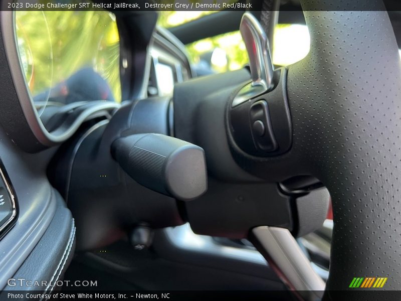 Destroyer Grey / Demonic Red/Black 2023 Dodge Challenger SRT Hellcat JailBreak